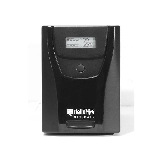 Riello NPW 1500 Net Power Gruppo di Continuita' UPS Line Interactive 1500 VA 900 W 6 Prese C13 AVR USB RS232 colore Grigio