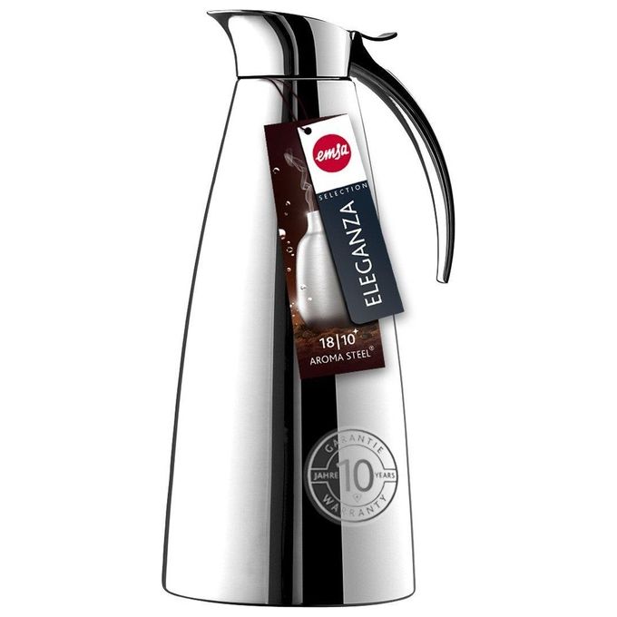 Emsa Eleganza Caraffa Termica 1,3 Litri Acciaio