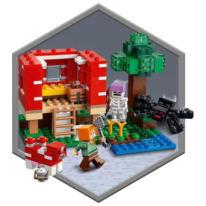 LEGO Minecraft La Casa dei Funghi