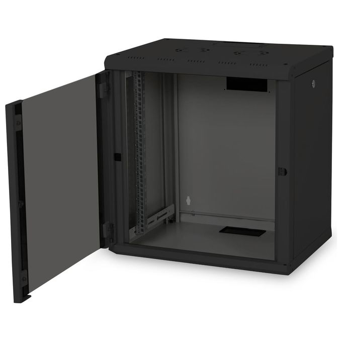 Digitus Armadio 12 Unita' Da Muro Linea Soho (A)600 X (L)600 X (P)450 Mm. Colore Nero