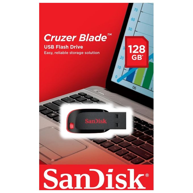 Sandisk Cruzer Blade 128 Gb