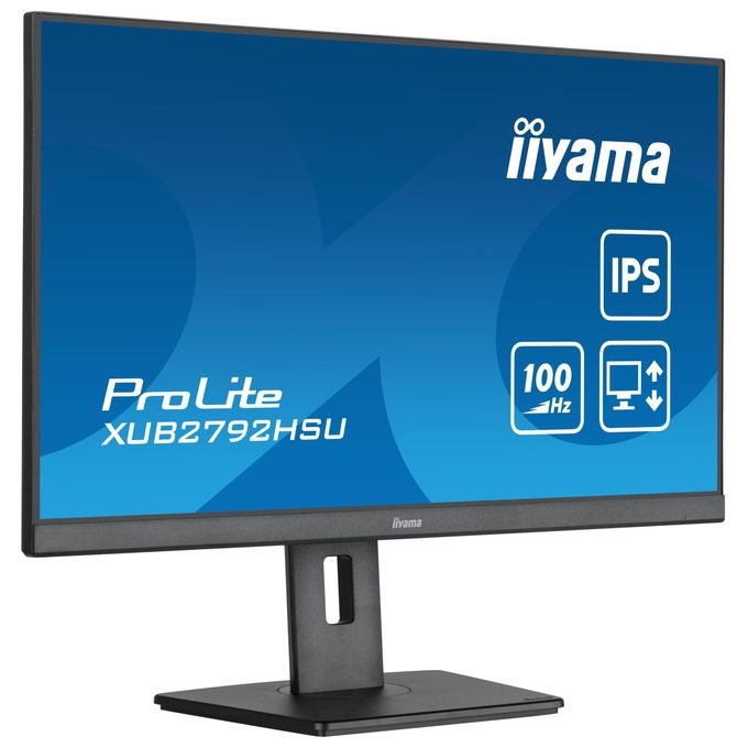 Iiyama XUB2792HSU-B6 Monitor PC 27'' 1920x1080 Pixel Full HD LED Nero Opaco