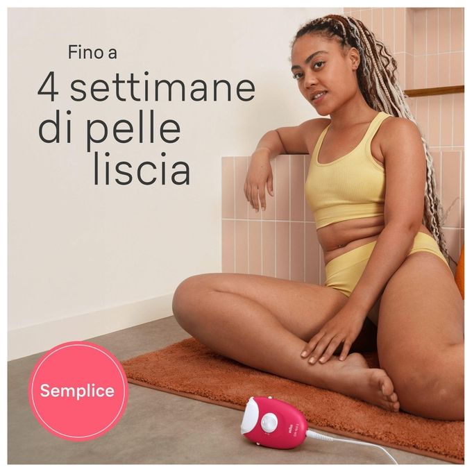 Braun Silk-Epil 3-031Epilatore Elettrico Donna con Cavo