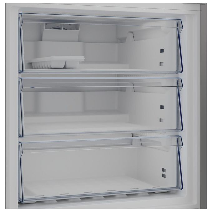 BEKO B3RCNE564HDXB Frigorifero con Congelatore Libera Installazione 490 Litri Classe Energetica E Metallico