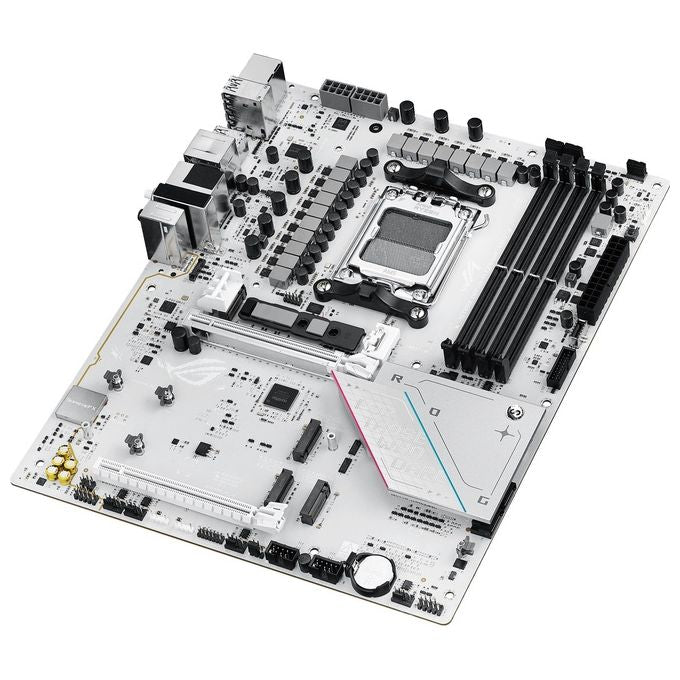 ASUS ROG Strix B850-A Gaming WiFi Scheda Madre AMD ATX 1422 Fasi di Alimentazione Slot DDR5 PCIe 5.0 con Slot Q-Release 4 slot M.2 WiFi 7 con WiFi Q-Antenna AI Advisor AI Networking II
