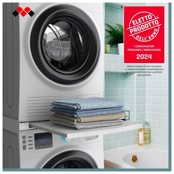 Meliconi Torre Smart L60 accessorio e componente per lavatrice Kit di sovrapposizione 1 pezzo