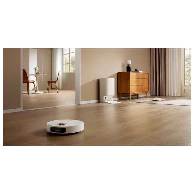 Xiaomi Robot Vacuum X20 Robot Aspirapolvere Lavapavimenti Stazione Smart All-in-one Aspirazione 6.000 Pa Navigazione Laser 3D Lavaggio e Pulizia Pavimenti con Doppio Panno Rotante Controllo App