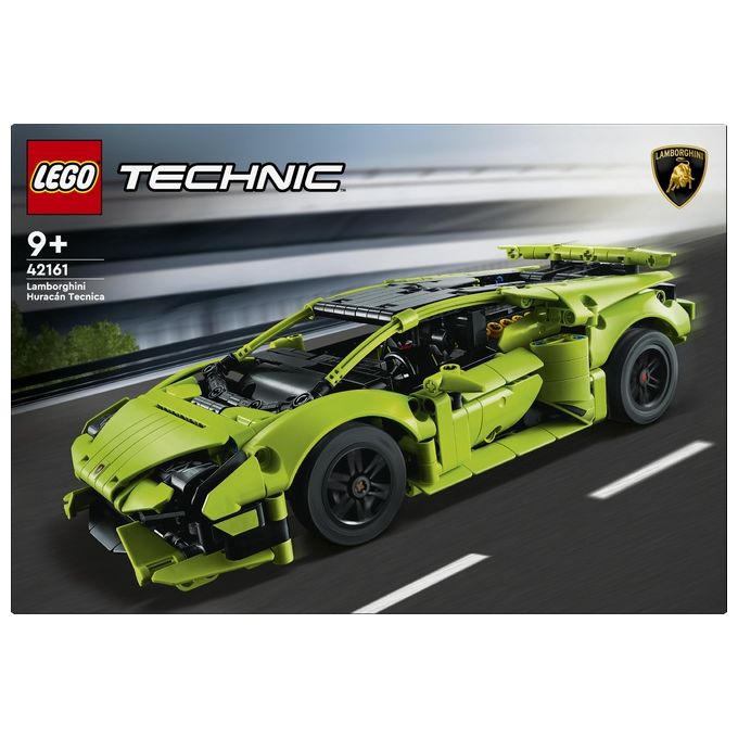 LEGO Technic 42161 Lamborghini Huracán Tecnica, Modellino di Auto da Costruire, Macchina Giocattolo per Bambini