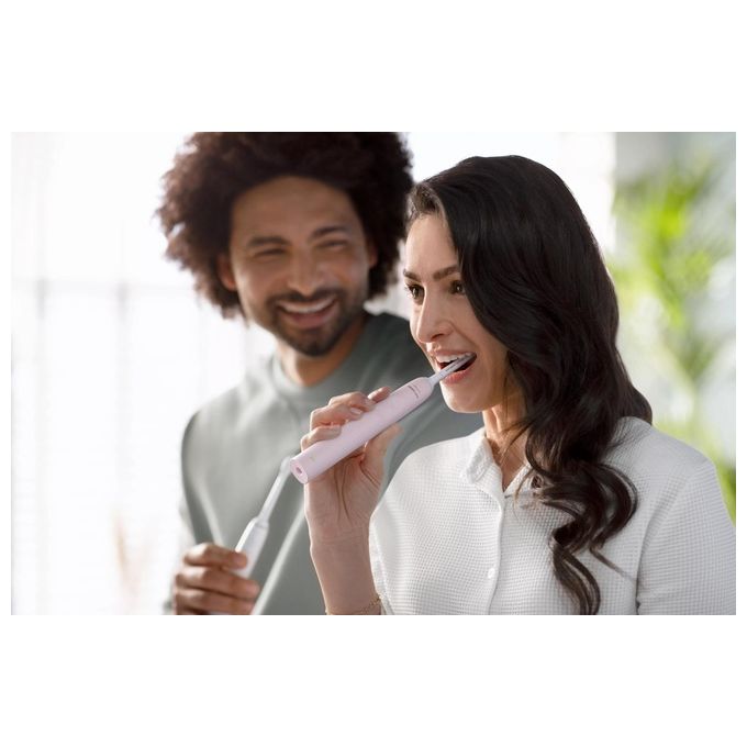 Philips HX3651-11 Sonicare 2100 Spazzolino Elettrico Sonico 1 modalita' SmartTimer autonomia 14 giorni colore Rosa