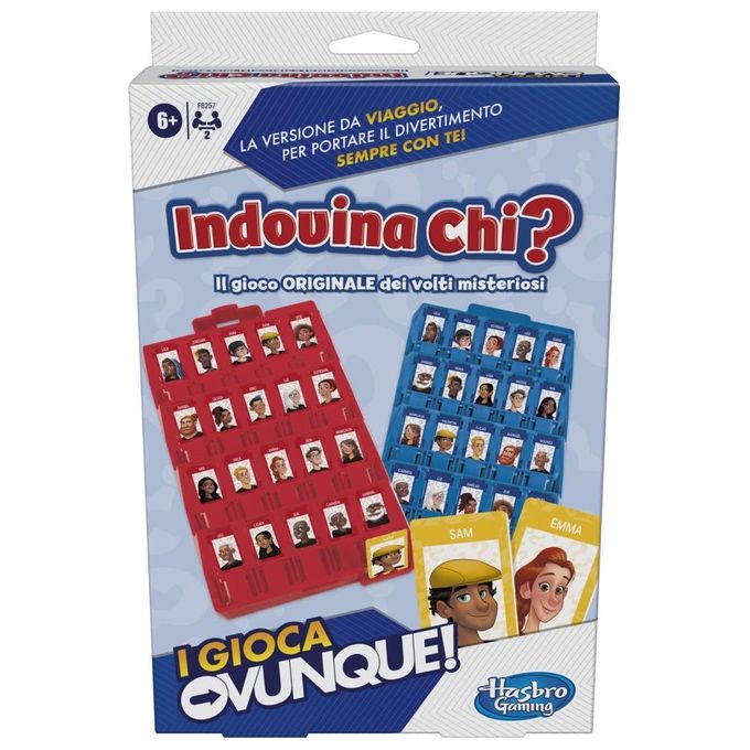 Hasbro Gioco da Viaggio Indovina Chi? Travel