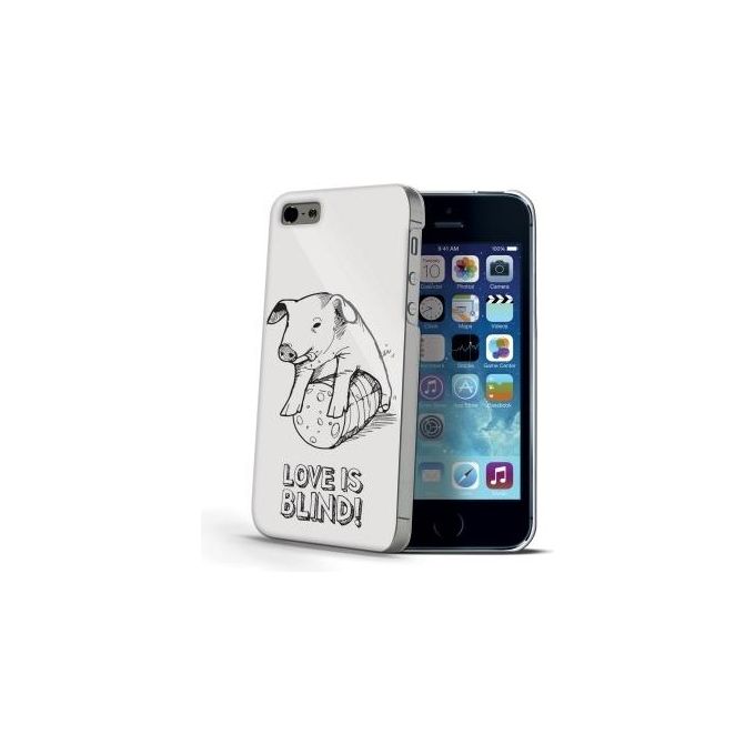 Celly Cover love is Blind iphone 5 pig