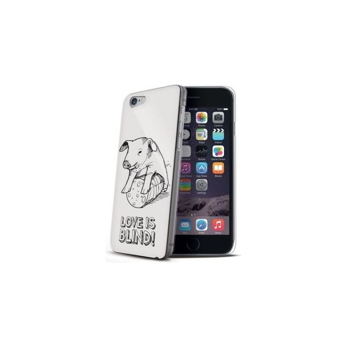 Celly Cover love is Blind iphone 6 plus pig