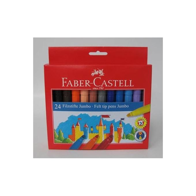 Faber Castell cf24 Pennarelli Jumbo il Castello