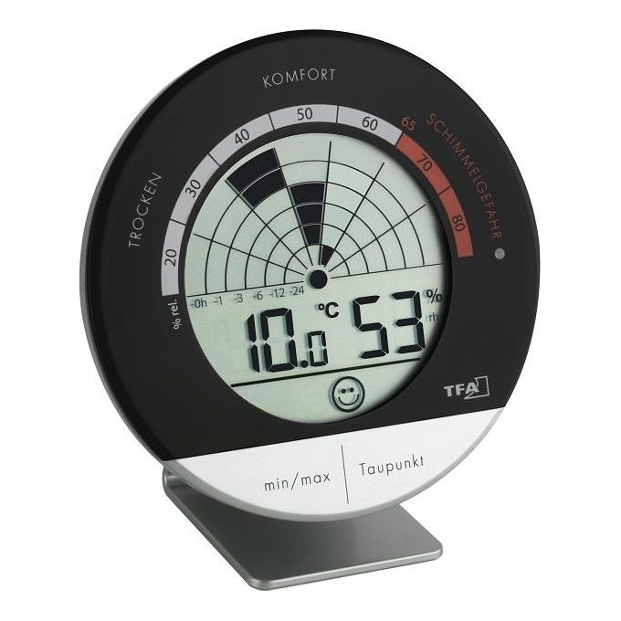 Tfa-Dostmann Muffa Radar Termo-Igrometro Digitale