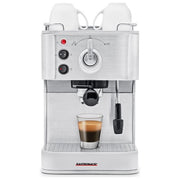 Gastroback Design Espresso Plus Macchina per Caffe' Espresso 1,5Lt Argento