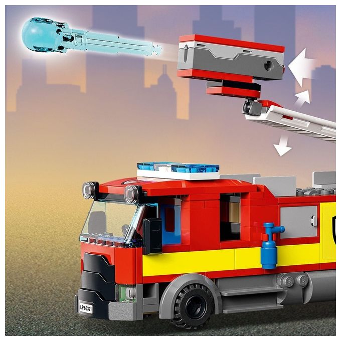 LEGO City Fire Vigili del Fuoco Edificio don Fiamme