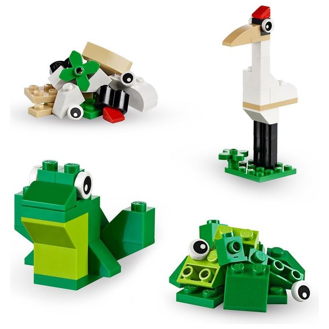 LEGO Classic Scatola Mattoncini Creativi Grande Set per Costruire Macchina Fotografica, Vespa e Ruspa Giocattolo