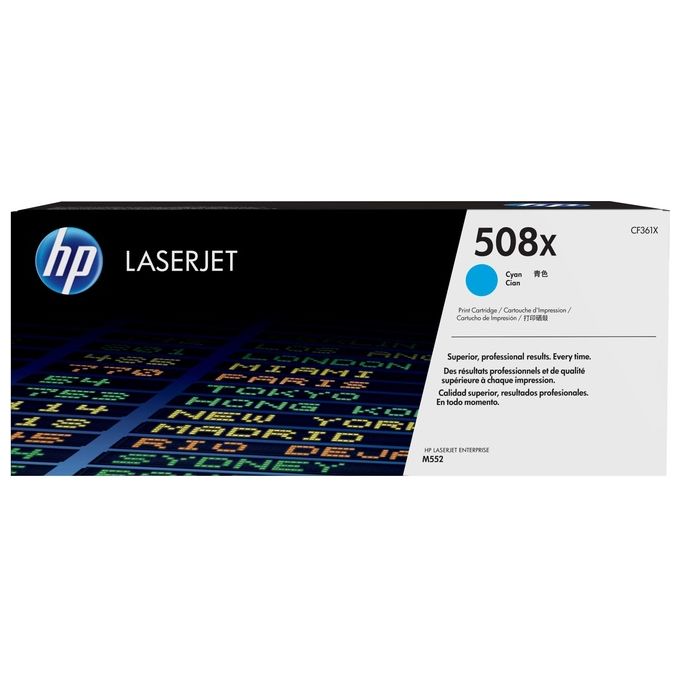 Hp 508x Toner Laser Ciano alta Capacitã