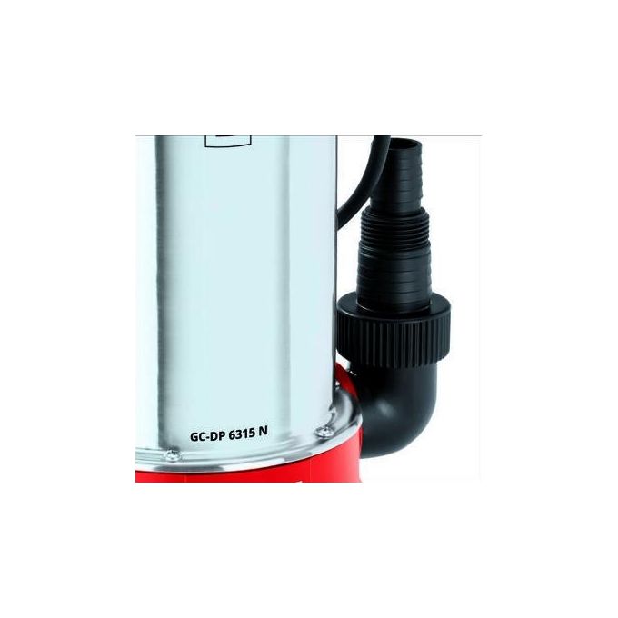 Einhell Elettropompa Acque Scure 520W Gh-Dp5225N per Giardino con Portata Massima di 10000l-h e Prevalenza Fino a 7 Metri