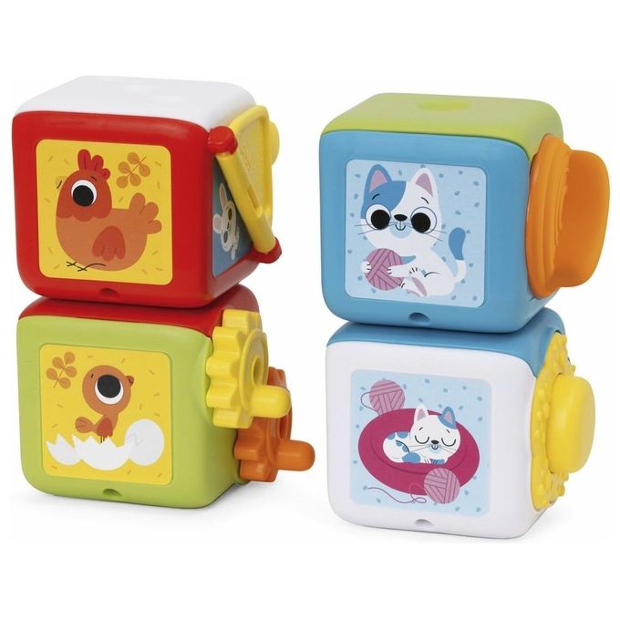 Chicco Prime Attivita' Smart2play 4 Cubi Multiattivita'  2 in 1