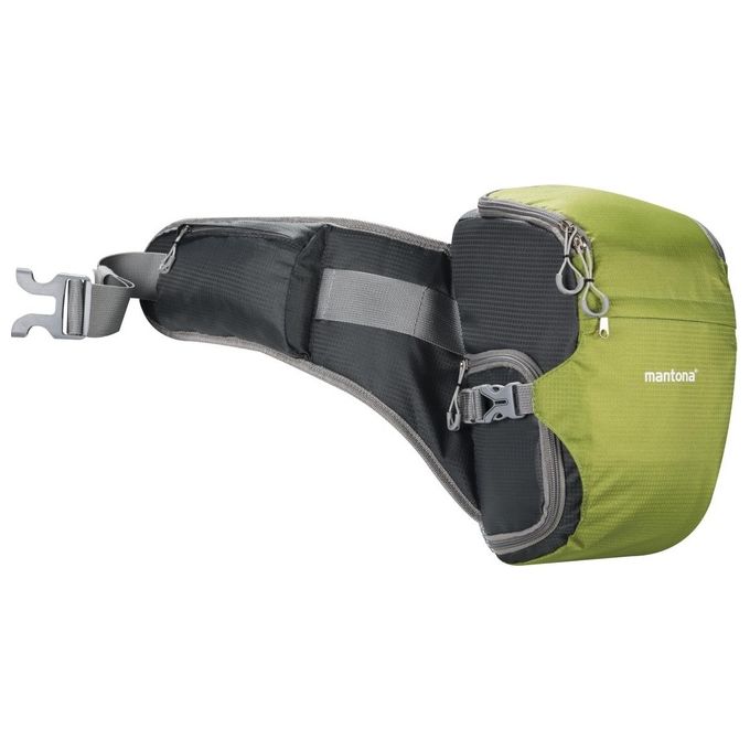 Mantona ElementsPro 10 Outdoor Custodia per Fotocamera Verde