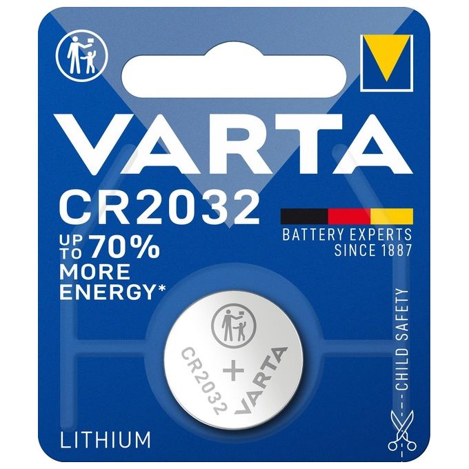 Varta Batteria Cr2032 3V 230mAh