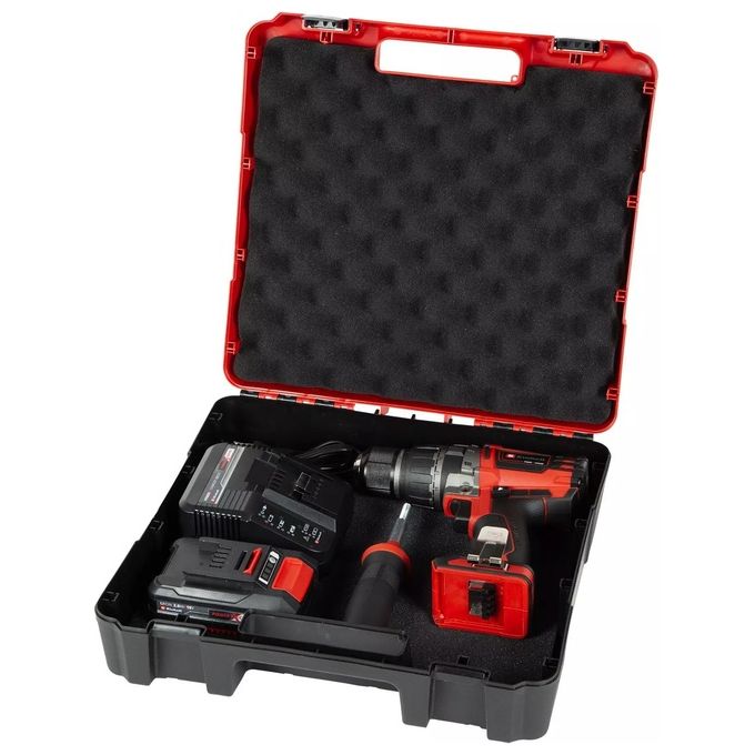 Einhell Trapano avvitatore a percussione a batteria TP-CD 18-60 Li- i BL (1x2,0Ah)