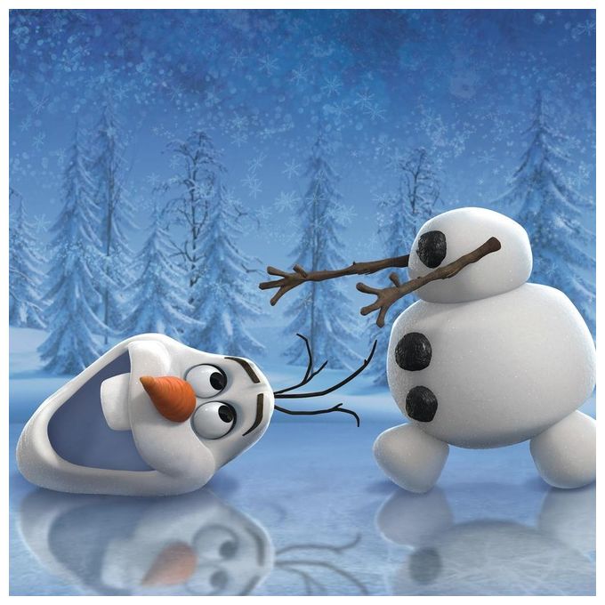 Ravensburger Puzzle 3X49 Frozen per bambini ideale per divertirsi e apprendere con immagini dei personaggi del film Disney