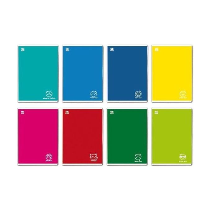 Blasetti confezione 10Pz Quaderni Colorface a4 100g 1rc