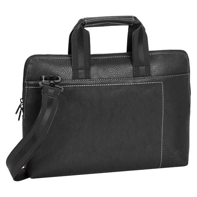 Rivacase Slim Borsa per Notebook 13.3'' Pu Nero