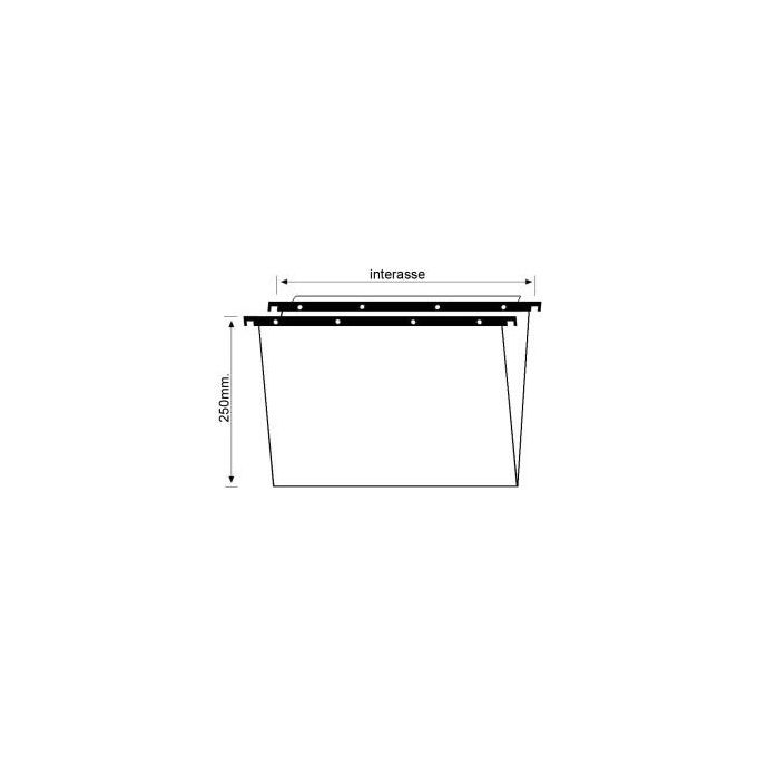 Bertesi Cf25 cartelle Sospese 500 395 blu