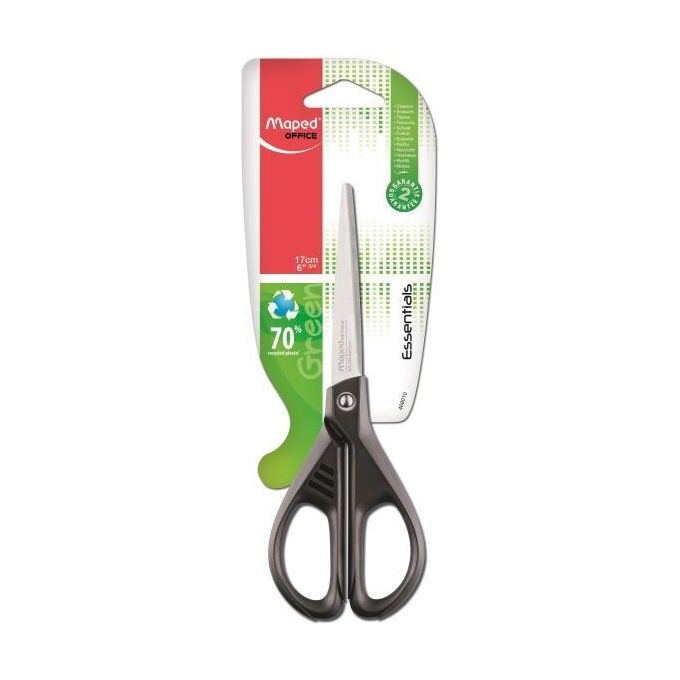 Maped Forbici Essentials Green 17cm simm