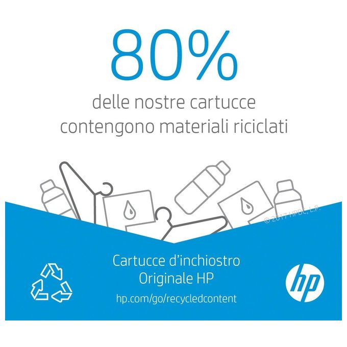 HP 302 Cartuccia Originale Getto d'Inchiostro, Tricromia