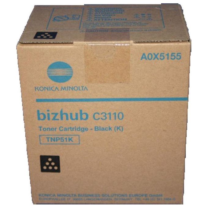 Konica Minolta Konica Bizhub C3110 Toner Nero