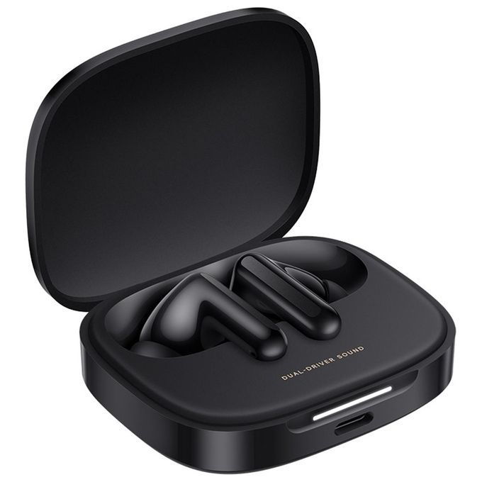 Xiaomi Redmi Buds 6 Cancellazione attiva del rumore Bluetooth 5.4 Night Black
