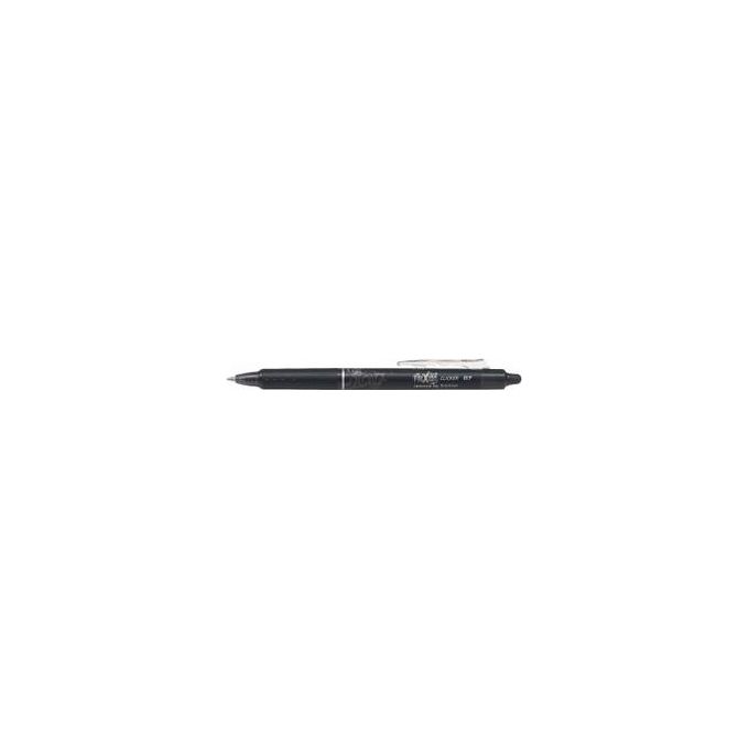 Pilot 006790 FriXion Ball Clicker Penna Sfera Roller Ricaricabile con inchiostro Gel Cancellabile Punta 0.7mm Nero
