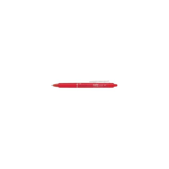 Pilot 006792 FriXion Ball Clicker Penna Sfera Roller Ricaricabile con inchiostro Gel Cancellabile Punta 0.7mm Rosso