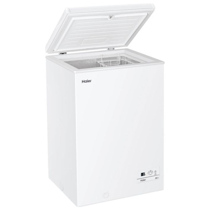 [ComeNuovo] Haier HCE100E Congelatore a pozzetto orizzontale 97 Litri Classe E Capacita' di congelamento 6Kg-24h Bianco