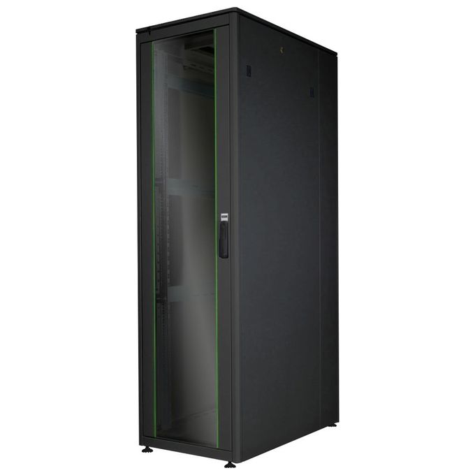 Digitus Armadio 42 Unita' Linea Professionale (A)2020X(L)600 Profondita' 1000 Mm. - Colore Nero Ral9005