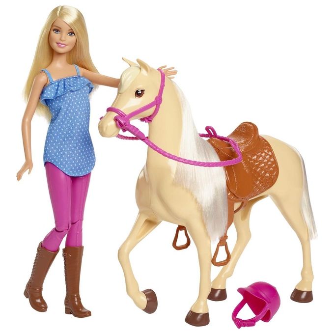 Mattel Barbie con Cavallo e Accessori