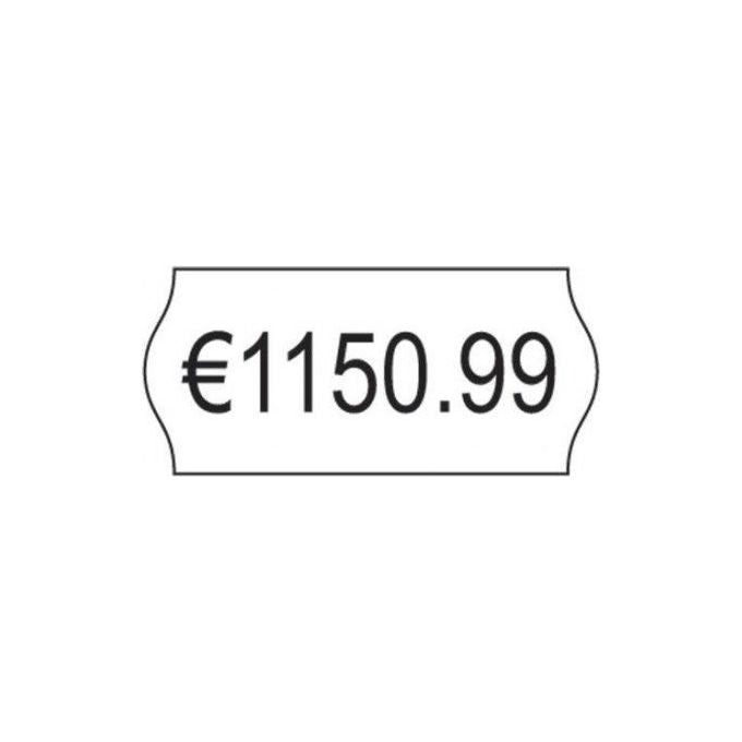 Avery Plr1226 Etichette Removibili per Prezzatrici 1 Linea 12x26mm Bianco Confezione 10 Rotoli da 1500 Etichette