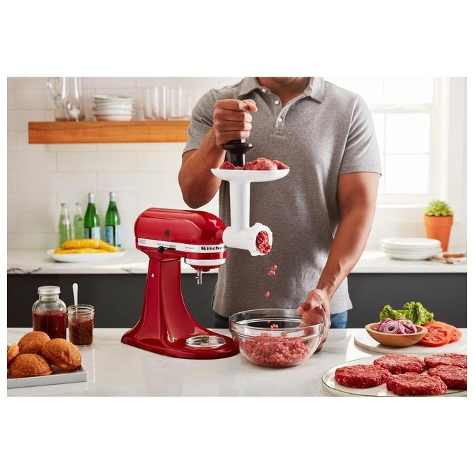 KitchenAid 5KSMFGA Accessorio Tritatutto per Planetaria Bianco