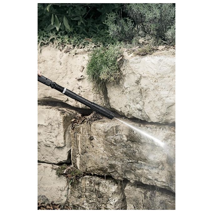 Idropulitrice Kärcher K 3 da 120 Bar, 2 Lance: 1 Ugello MangiaSporco + 1 Vario Power, Serbatoio detergente e erogazione dalla lancia + Tubo alta pressione 6m