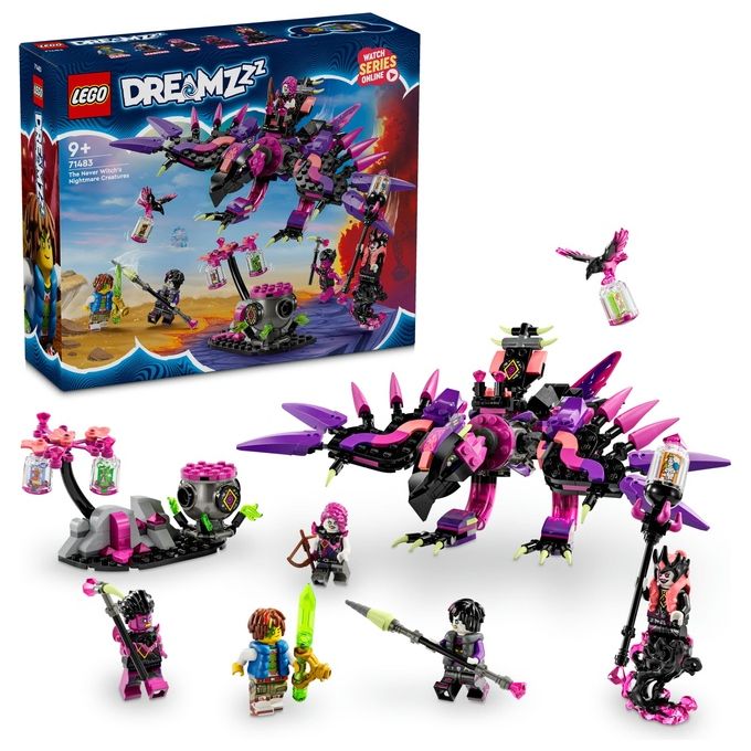 LEGO 71483 Le Creature da Incubo della Mai-Strega Set da Costruzione 457 Pezzi per Bambini 9+ colore Multicolore
