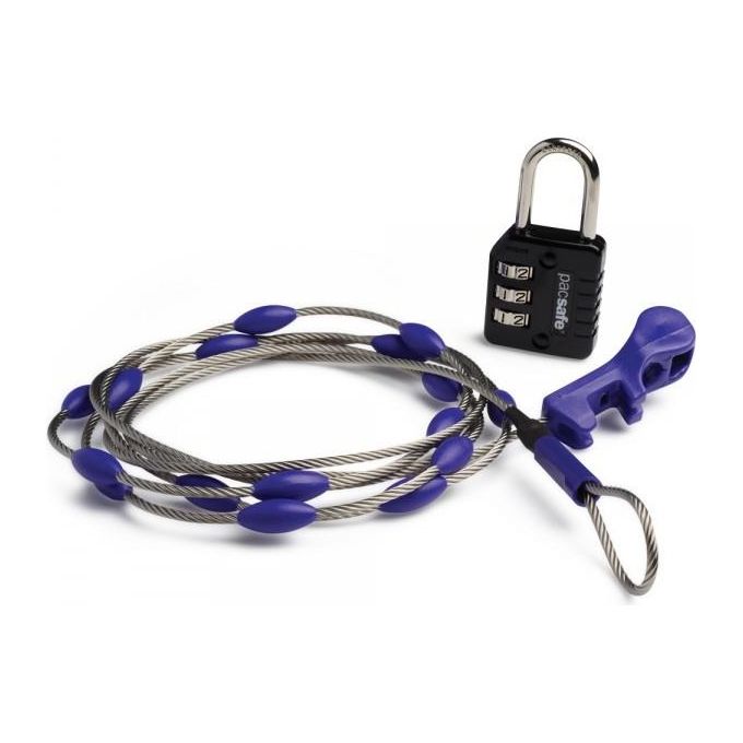 Pacsafe Cavo Regolabile con Lucchetto WrapSafe