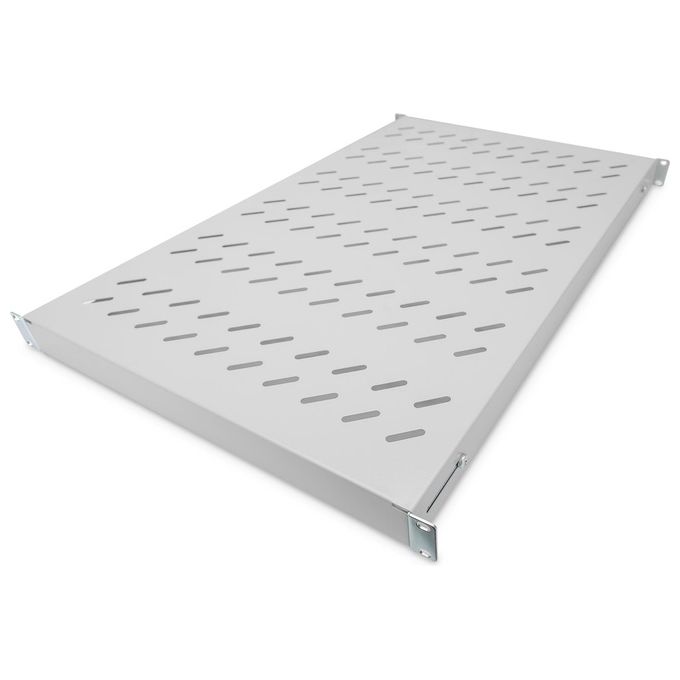 DIGITUS ripiano per Armadio rack 19 allungabile 350 mm con 4 agganci grigio