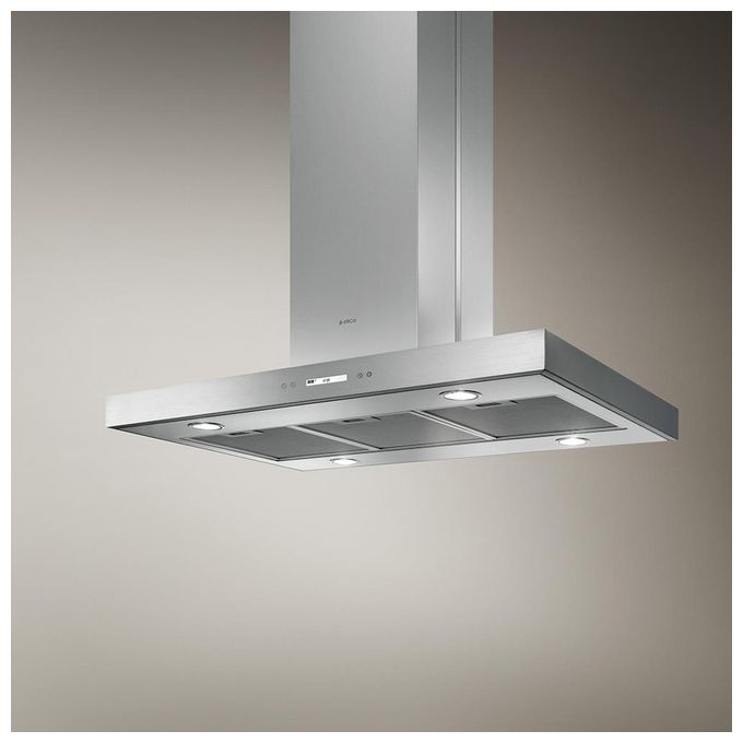 Elica SPOT PLUS ISLAND IX-A-90 Cappa aspirante a isola 90 cm Classe Energetica A 620 m3-h Acciaio Inox PRF0097375A