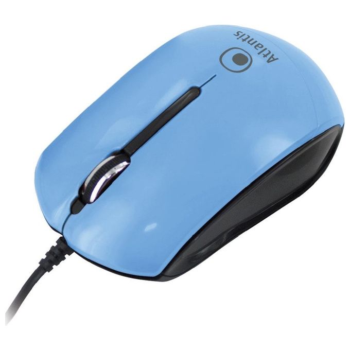Atlantis Minimouse Optical 3 Buttons 800-1000 dpi blu