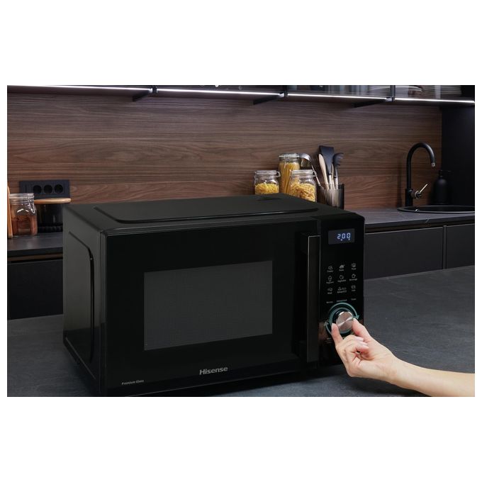 Hisense H23MOBSD1H Forno a Microonde 23 Litri 800W Nero