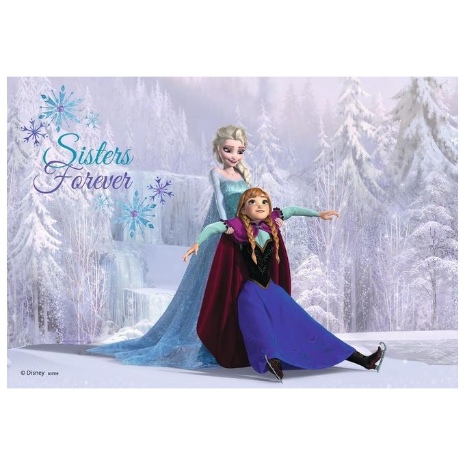Ravensburger Puzzle 2X24 Frozen per bambini con personaggi famosi ideali per sviluppare la mente e la creativita'